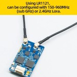 BAYCK  2.4GHz 915M ELRS Dual Band ExpressLRS TCXO for RC Racing Long Range Drone Frame Accessories